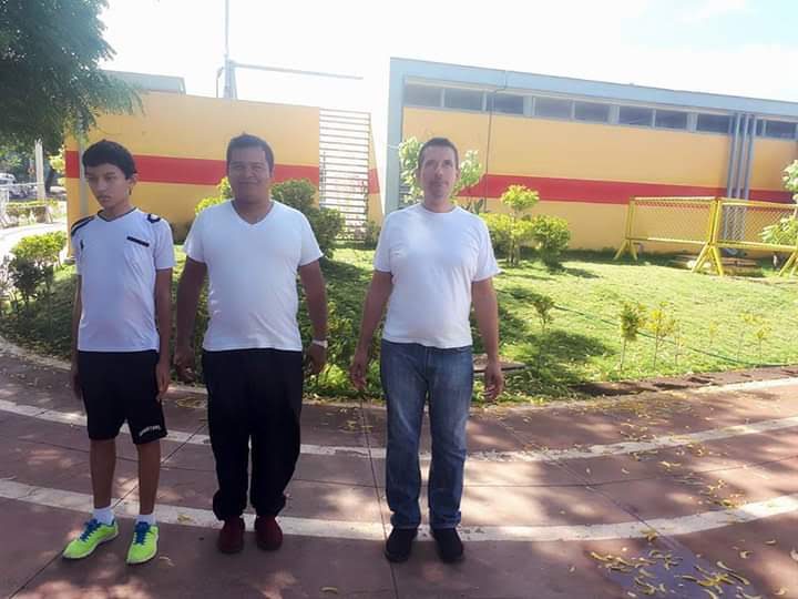 Clase de Wing Chun en el Parque Japonés, Managua